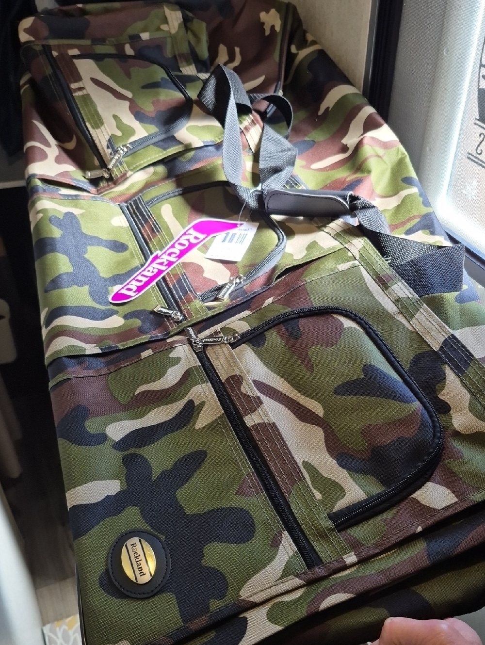 Camo Duffel Bag - Green Camouflage